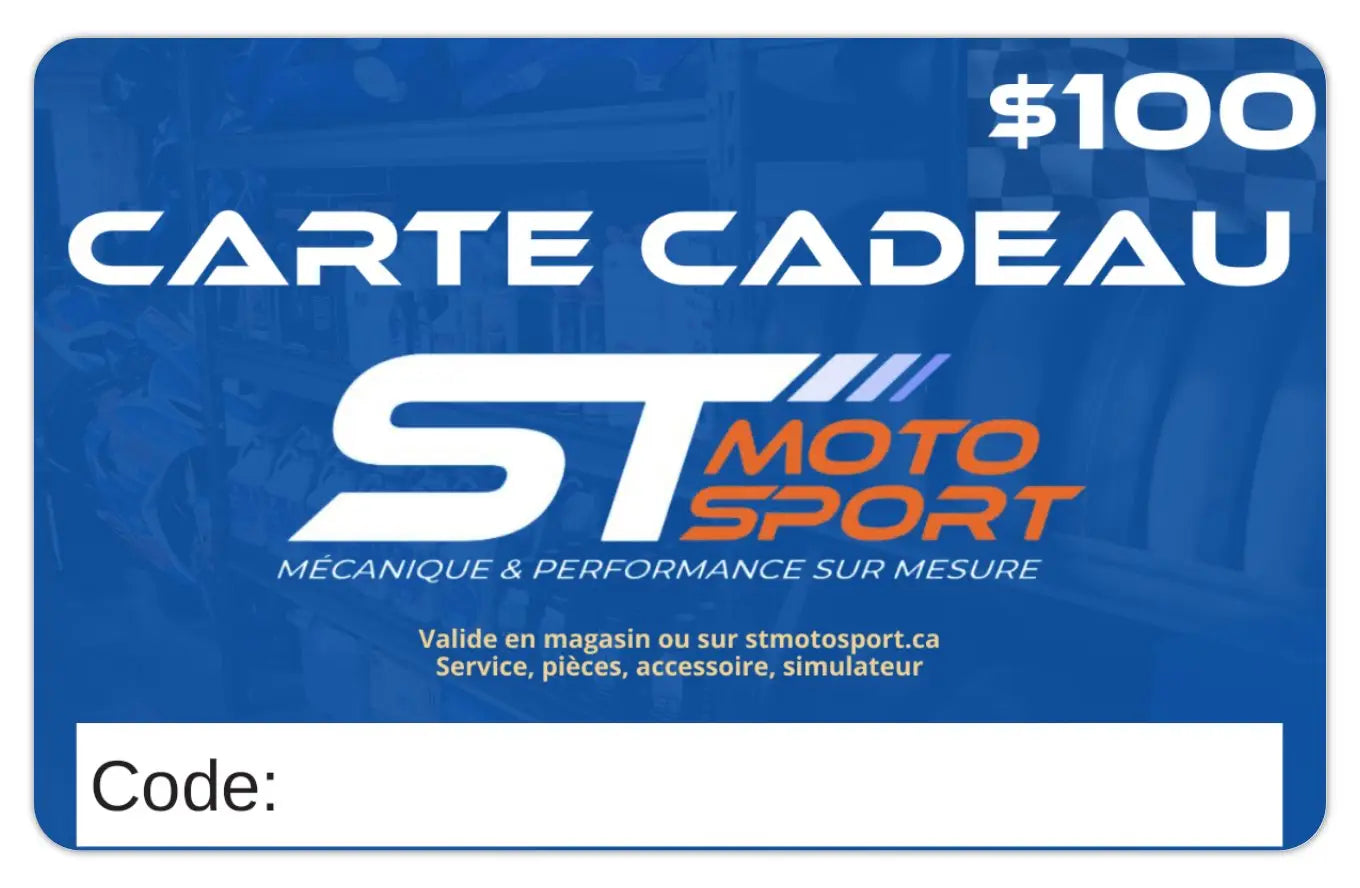 Carte cardeau St motosport
