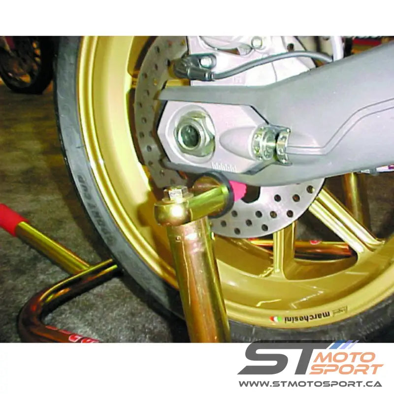 Roues arrière de moto sur support arrière Pitbull pour Ducati 749/999