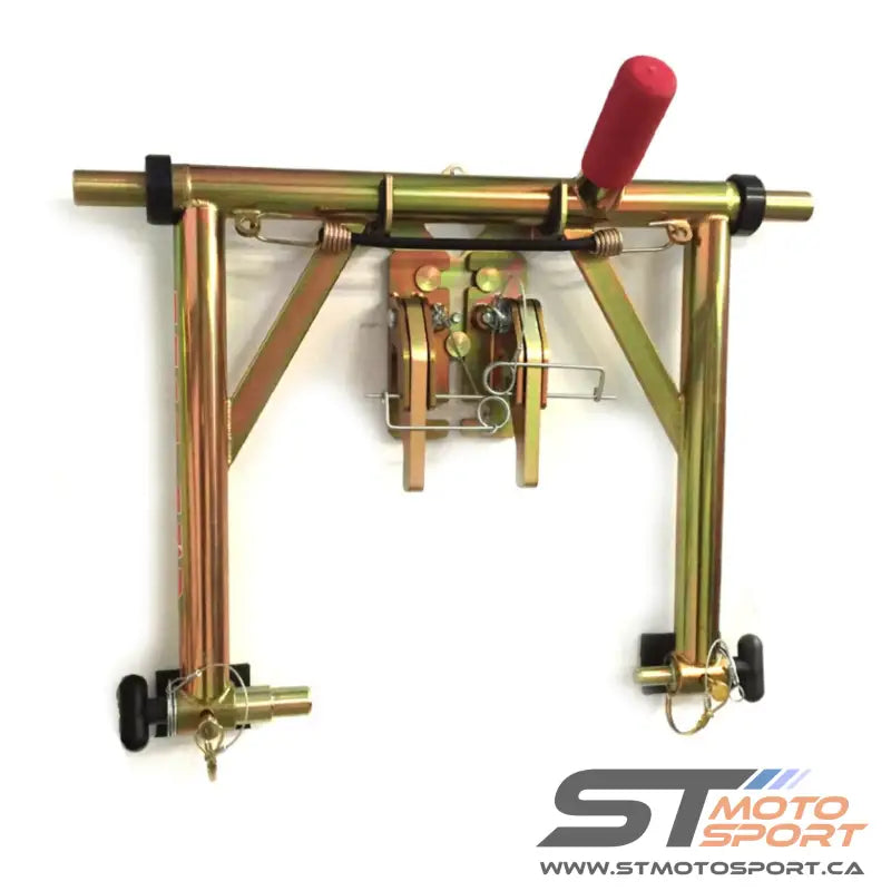 Chock de roue de moto Pitbull - Retainer pour pneus de motos et support Pitbull