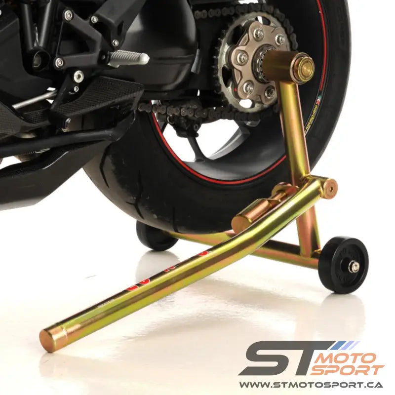 Support Arrière Mono-bras Hybride Pitbull pour motos, idéal pour l’entretien et le stockage