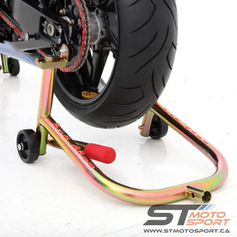 Support arrière Pitbull Style GP pour maintenir la moto en toute sécurité