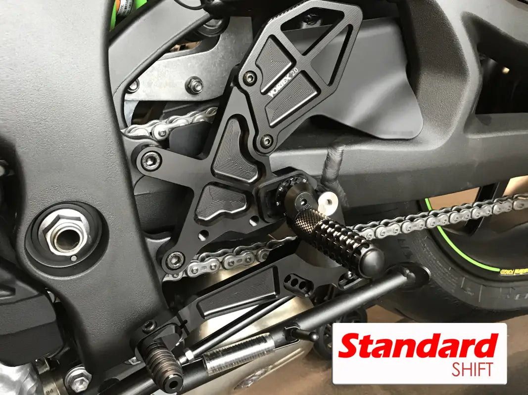 Repose Pied Vortex pour Kawasaki avec positions d’ajustement optimales en Vortex Racing