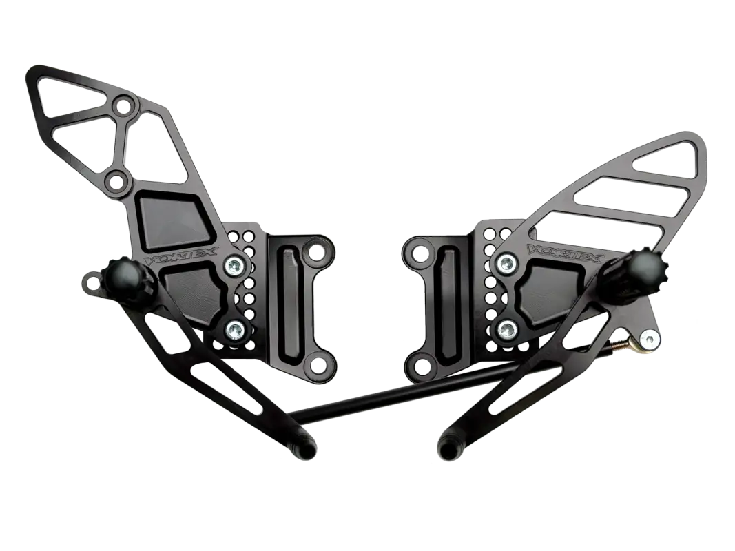 Repose Pied Vortex pour Kawasaki avec positions d’ajustement pour motocyclistes