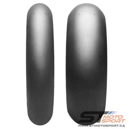 Deux pneus de moto gris Bridgestone Racing Battlax V02 Slick