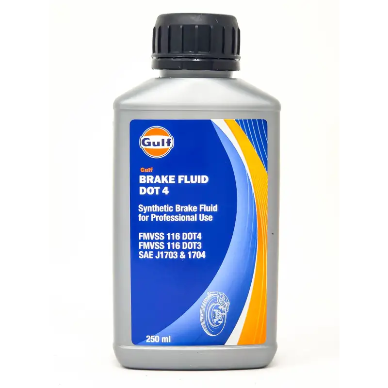 Gulf Super Brake Fluid DOT 4 - 250 ml - Gulf