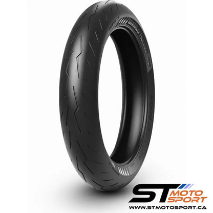 Pneu de moto noir Pirelli Diablo Rosso IV avec haute performance et adhérence