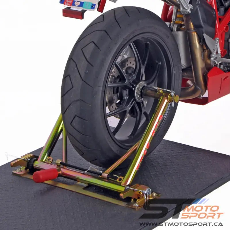 PitBull - Ducati - Trailer Restraint System - Single-Sided Swingarm (Large Hubs) - PitBull Trailer Restrain System