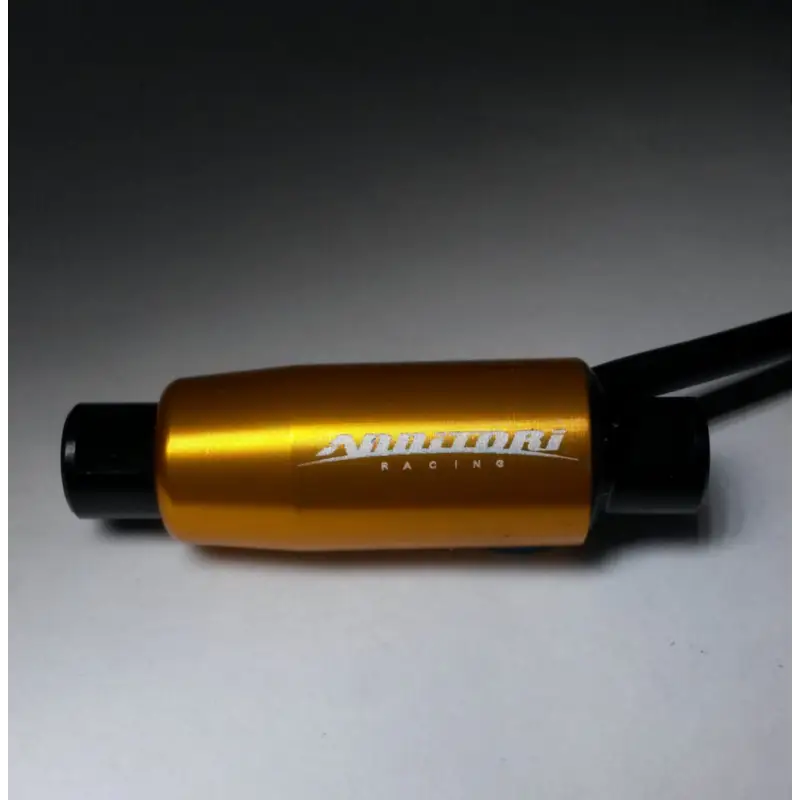Muffler doré avec extrémités noires pour Quickshifter Annitori QS Pro YK1R4-CL
