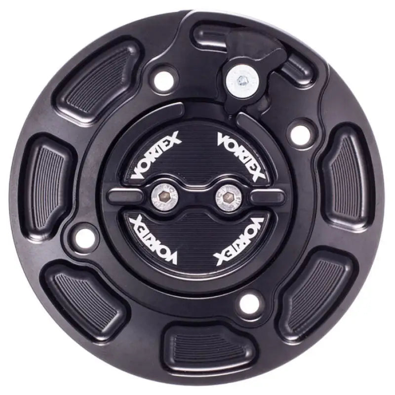 Capuchon de réservoir Vortex V3 noir pour moto, accessoire Vortex Racing